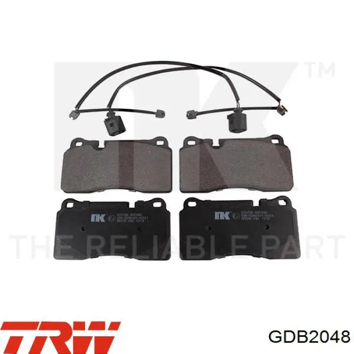 Передние тормозные колодки P02002 Brembo