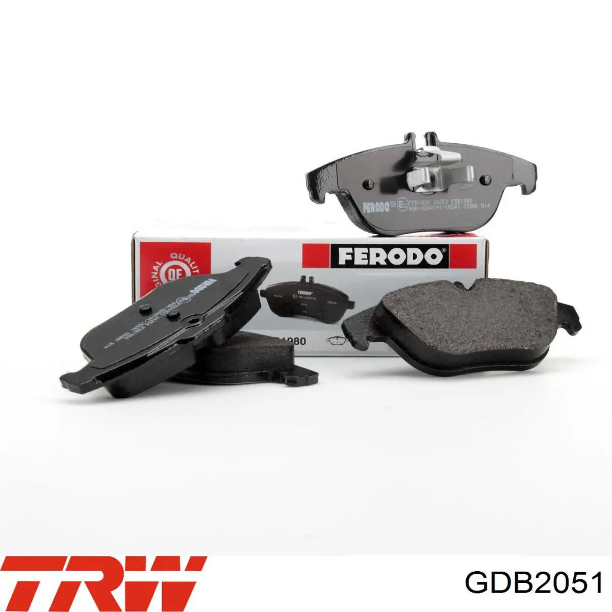 Задние дисковые колодки TRW GDB2051