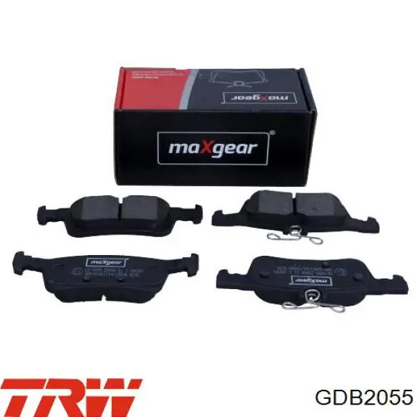 Задние тормозные колодки GDB2055 TRW