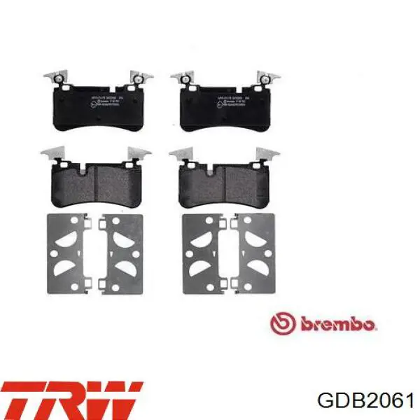 Купить 4230430 Mercedes Колодки тормозные задние, дисковые