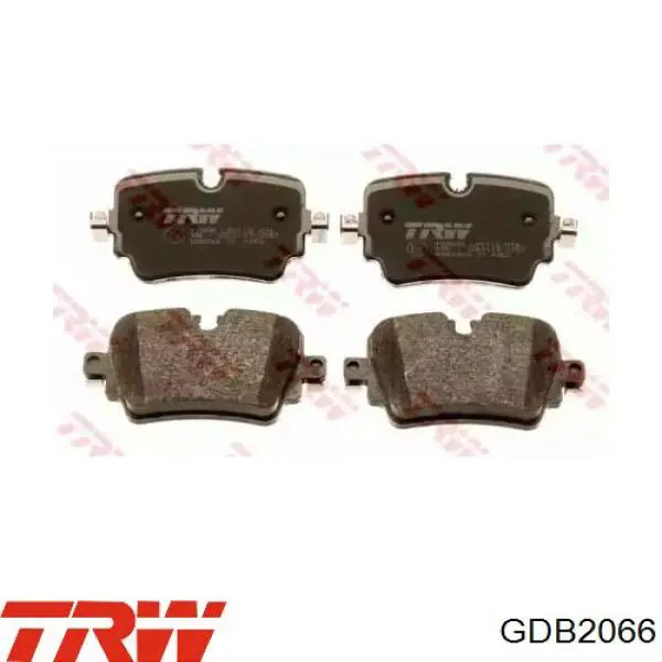 Задние дисковые колодки TRW GDB2066
