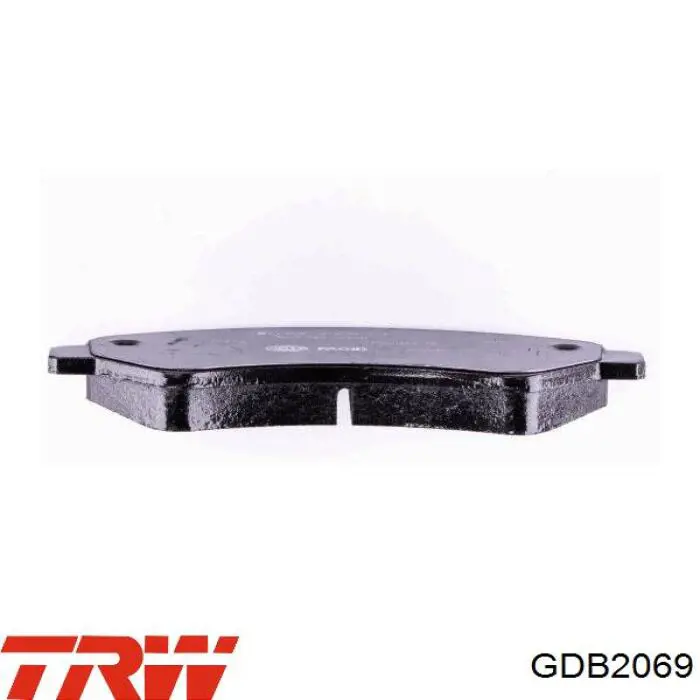 Купить GDB2069 TRW Колодки тормозные