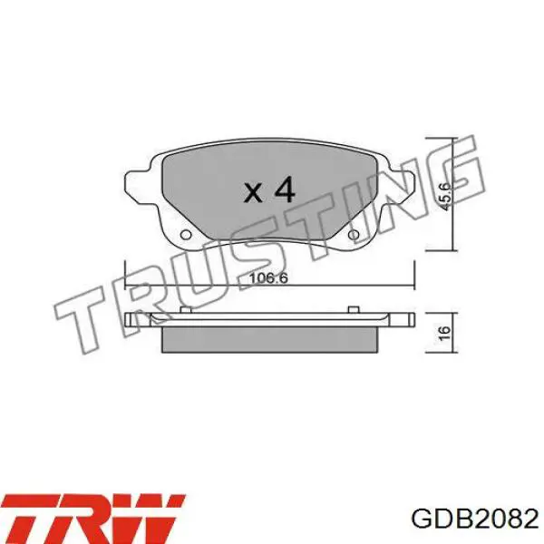 Колодки дисковые  VALEO 302232 цена, от 27.06 USD