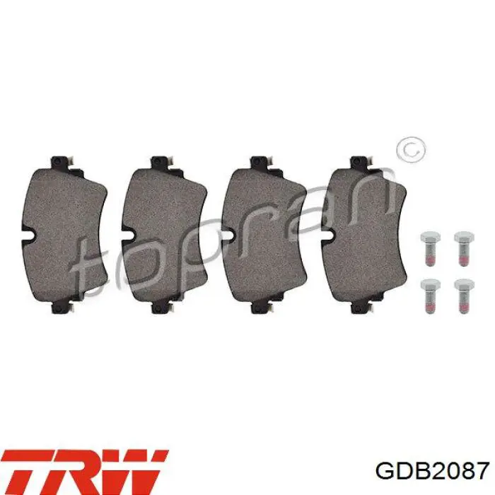 Передние тормозные колодки 161801 Power Stop