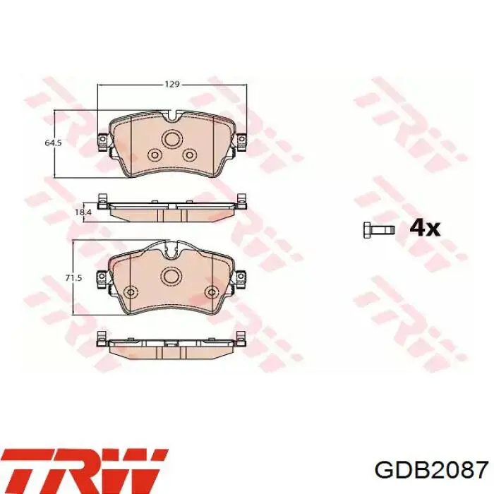 Передние тормозные колодки PN0573 Nibk