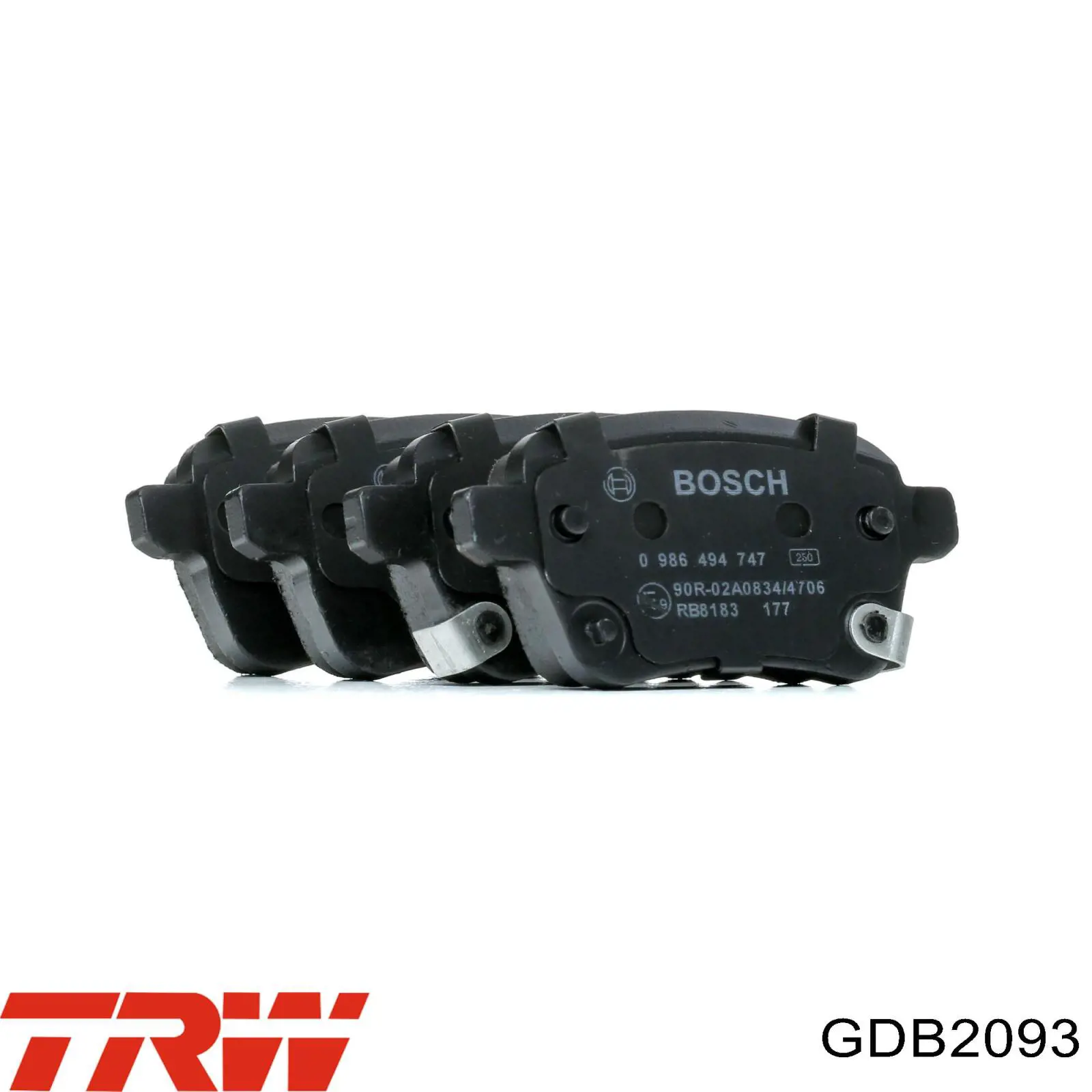 Тормозные колодки Ferodo FDB4879
