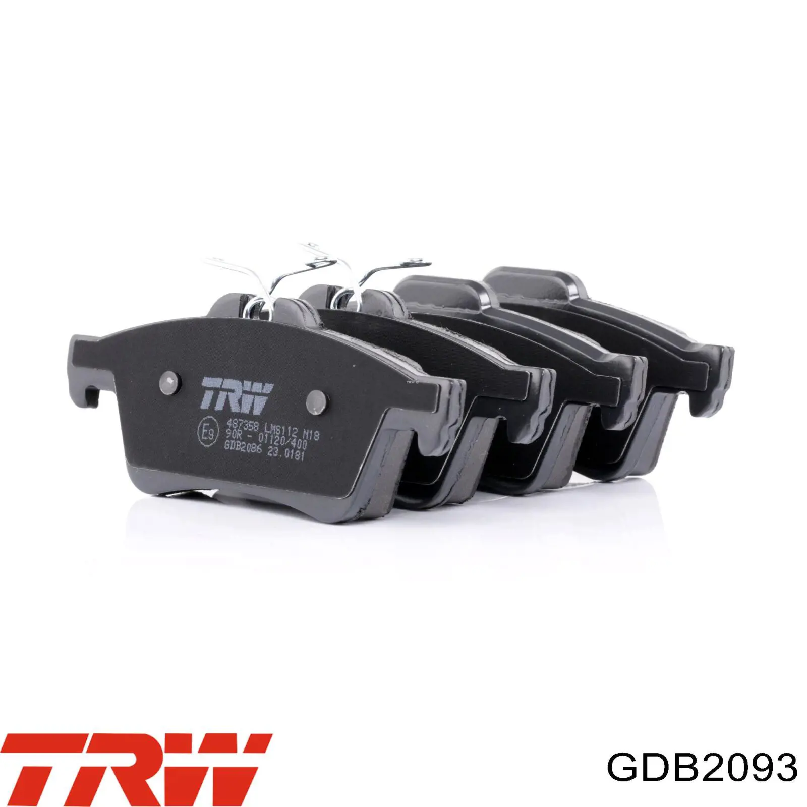 Передние тормозные колодки FDB4879 Ferodo