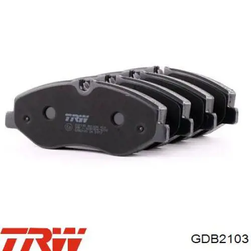 Колодки TRW GDB2103 цена, от 39.26 USD