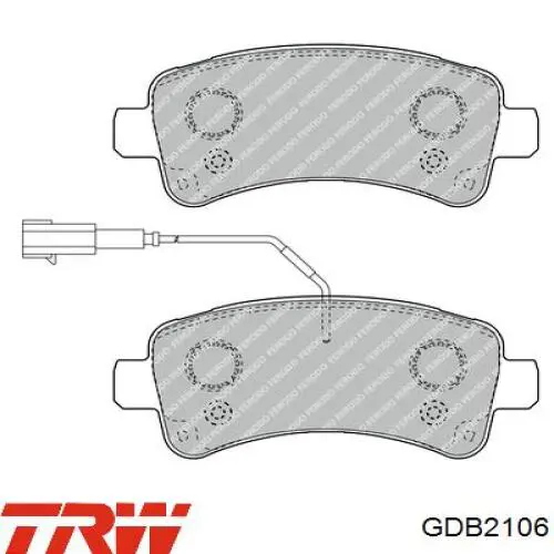 Купить 302268 VALEO Колодки тормозные задние, дисковые