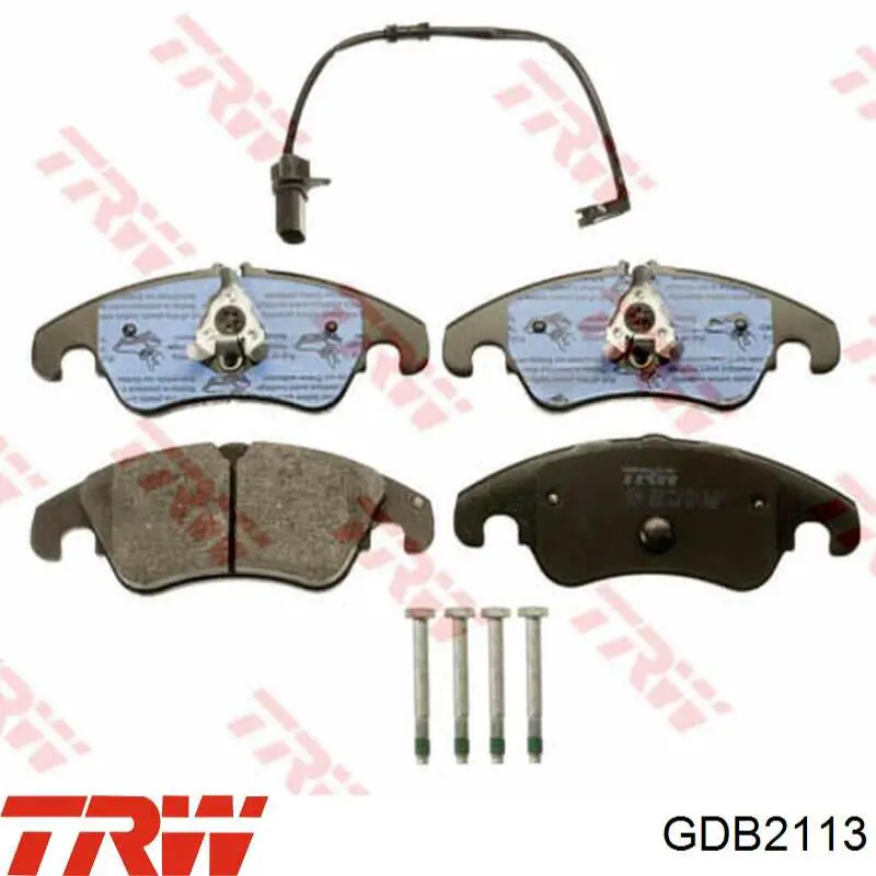 Колодки TRW GDB2113 цена, от 68.75 USD