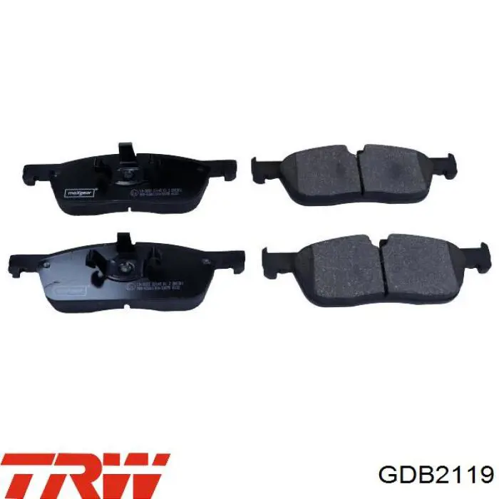 Колодки TRW GDB2119 цена, от 78.09 USD