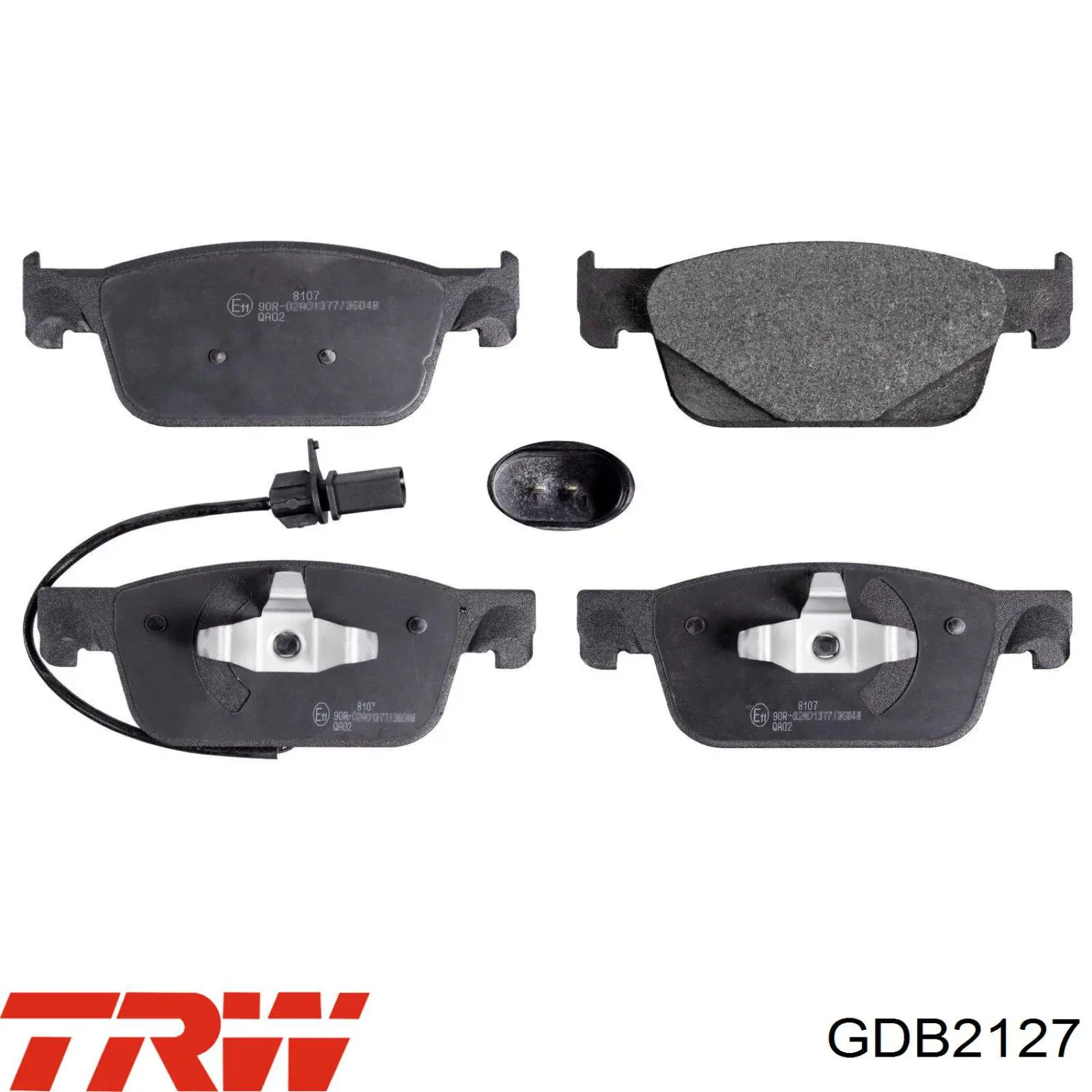 Купить GDB2127 TRW Колодки тормозные