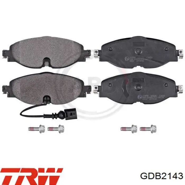 Тормозные колодки TRW GDB2143