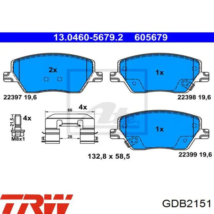 Compre 77367910 Fiat/Alfa/Lancia Sapatas do freio dianteiras de disco