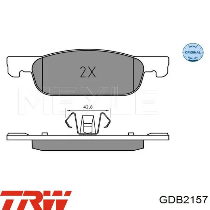Передние тормозные колодки 573696J Jurid/Bendix