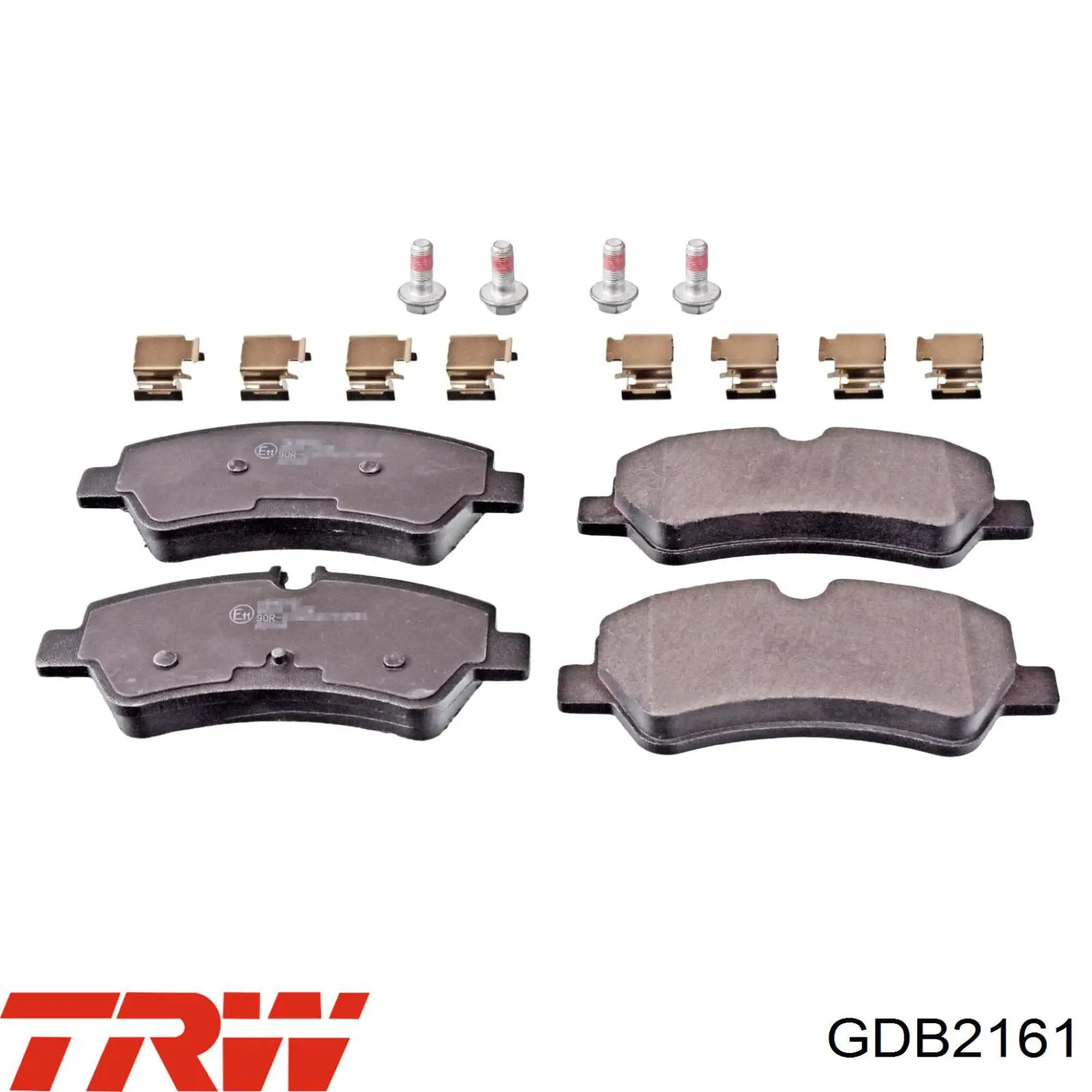 Купить GDB2161 TRW Колодки тормозные задние, дисковые