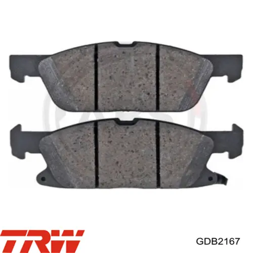 Передние тормозные колодки F2GC2001AC Ford