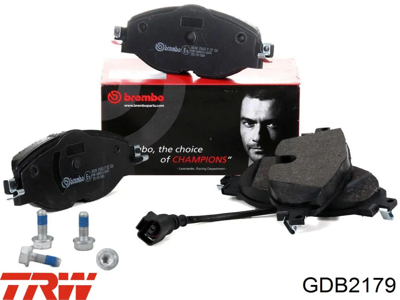 LP3845 Delphi Колодки тормозные дисковые комплект