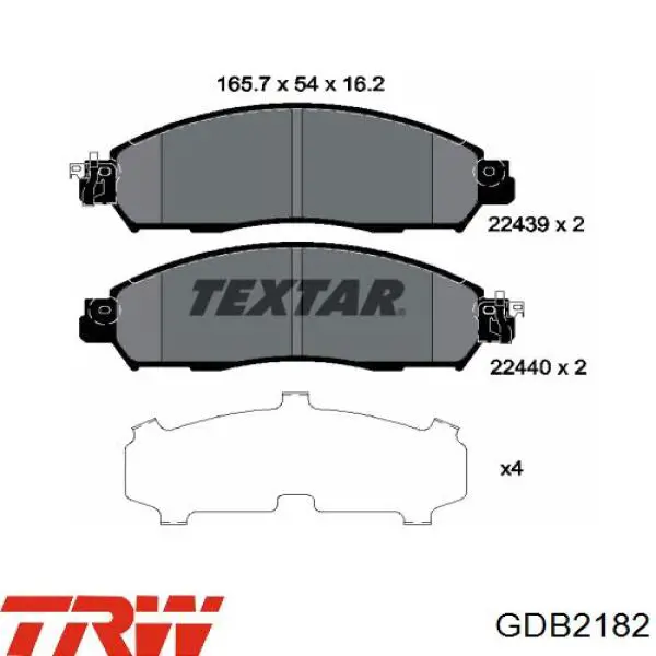 Купить D10604JA0A Nissan/Infiniti Колодки тормозные