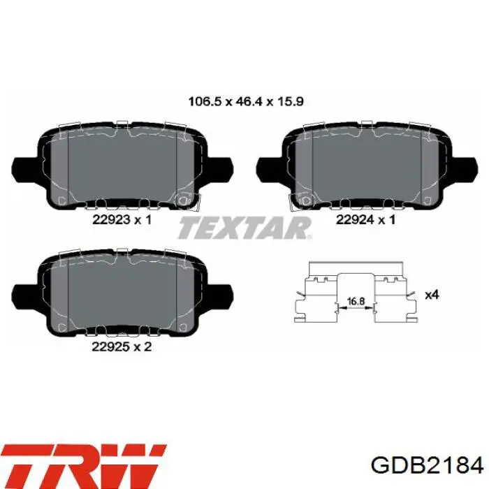 Колодки дисковые  Swag 33107489 цена, от 47.10 USD
