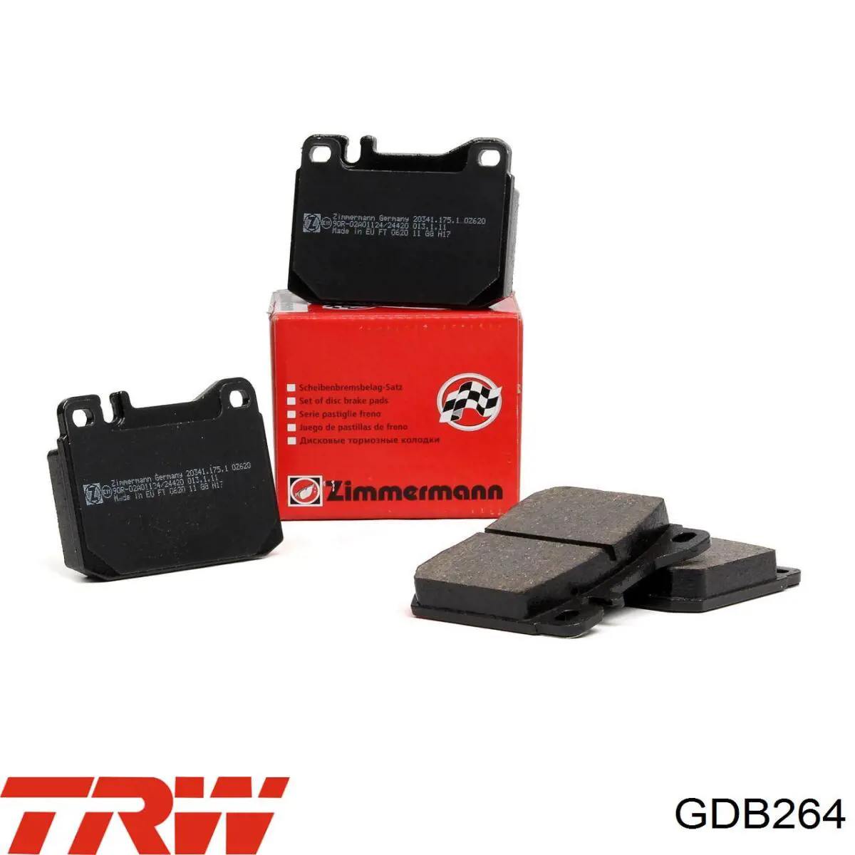 Тормозные колодки TRW GDB264
