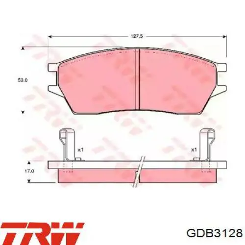 C14021AW Japan Cars передние тормозные колодки