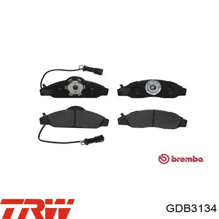 Тормозные колодки Ferodo FDS1348
