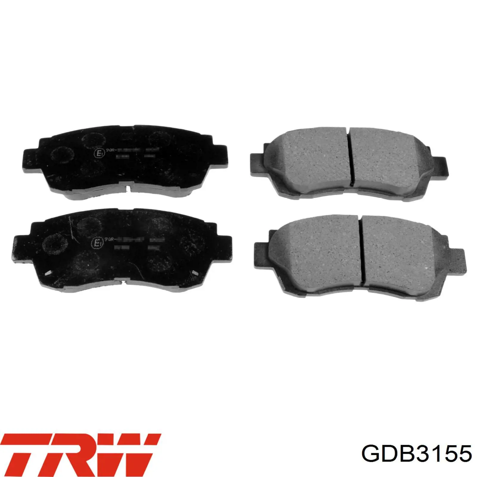 Колодки TRW GDB3155 цена, от 29.17 USD