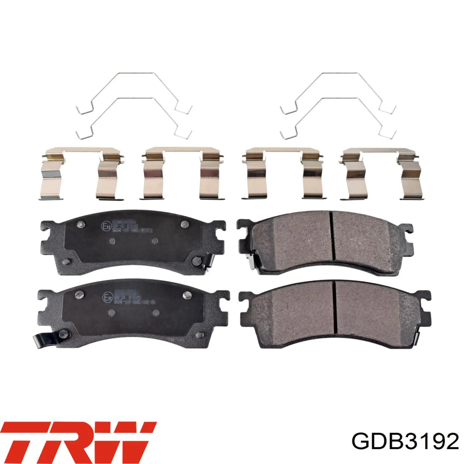 Передние тормозные колодки GDB3192 TRW