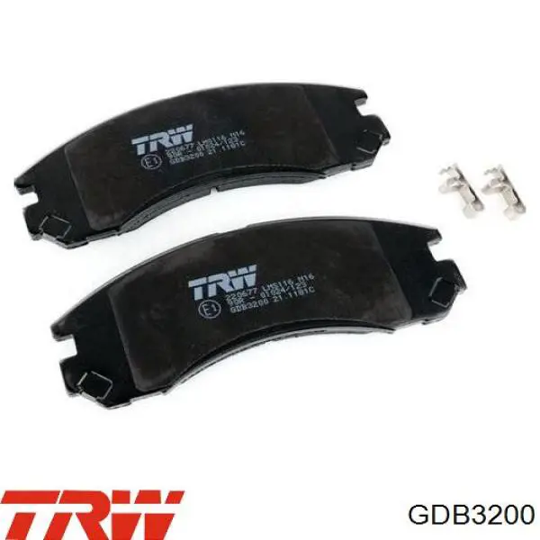 Купить GDB3200 TRW Колодки тормозные