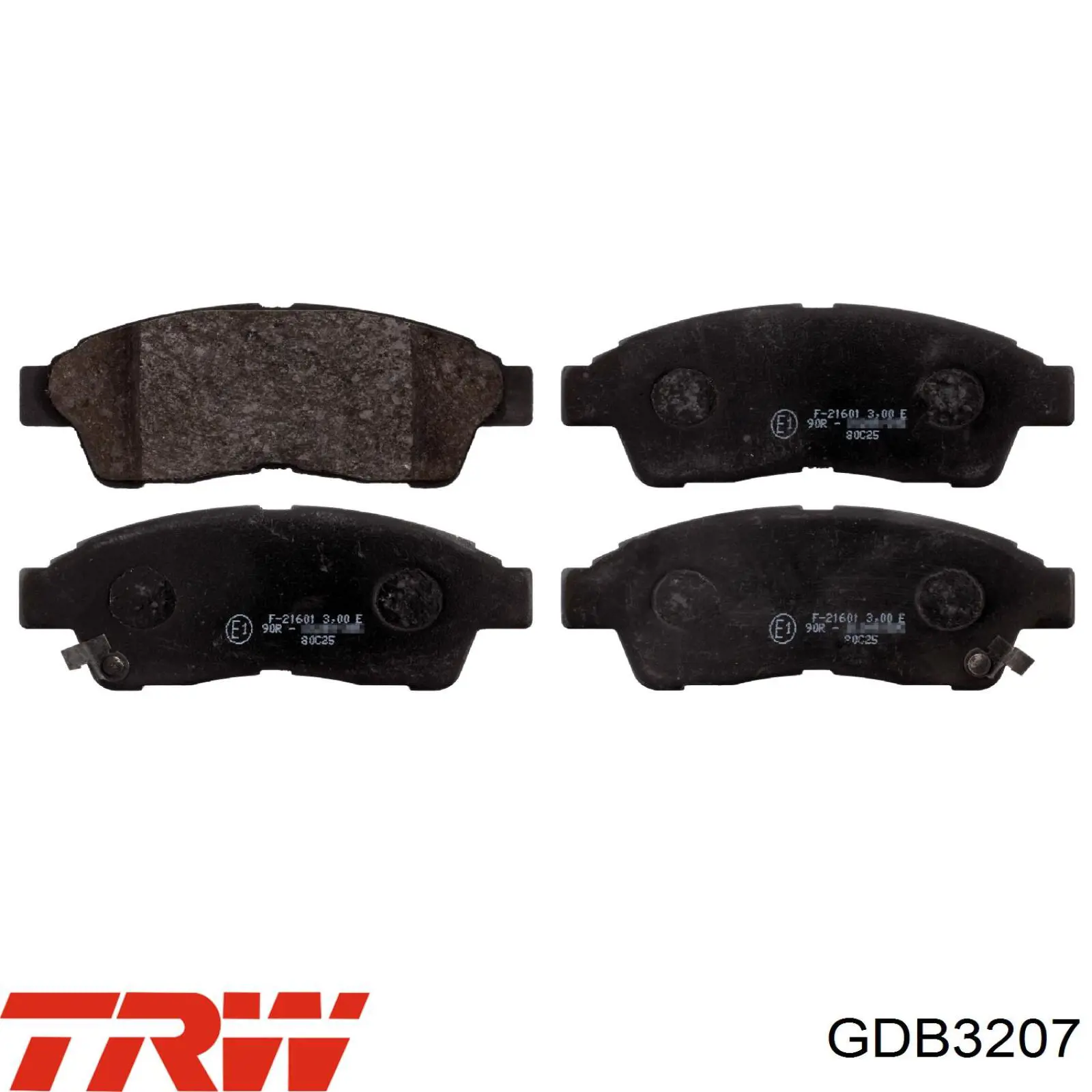 Колодки TRW GDB3207 цена, от 18.22 USD