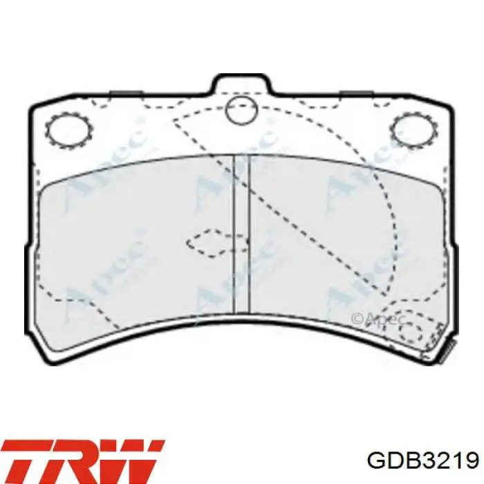 Тормозные колодки Blue Print ADD64223