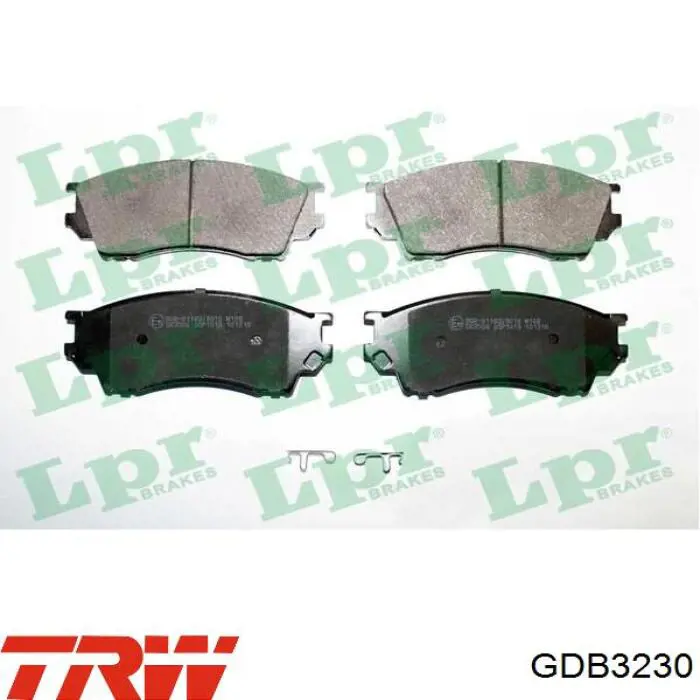 Купить GDB3230 TRW Колодки тормозные