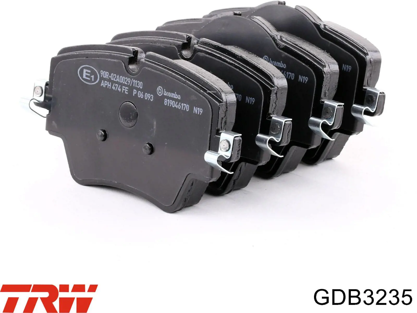 Купить GDB3235 TRW Колодки тормозные
