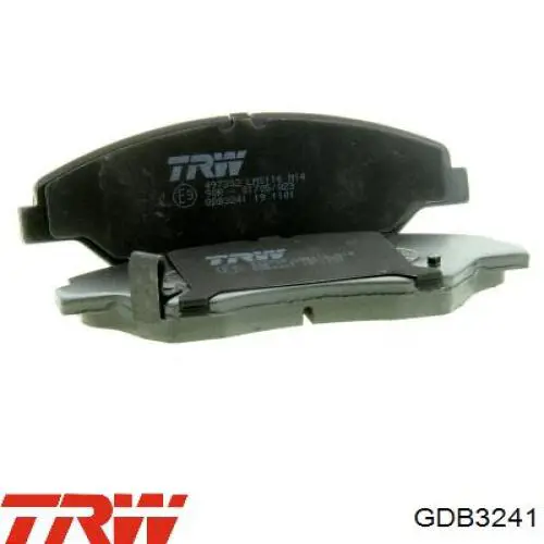 Колодки TRW GDB3241 цена, от 21.00 USD