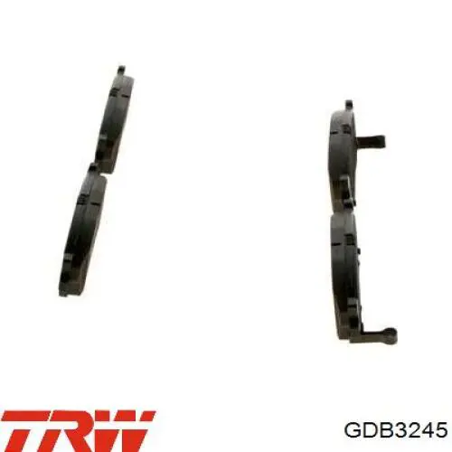 Передние тормозные колодки GDB3245 TRW
