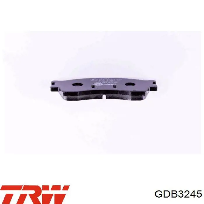 Купить GDB3245 TRW Колодки тормозные