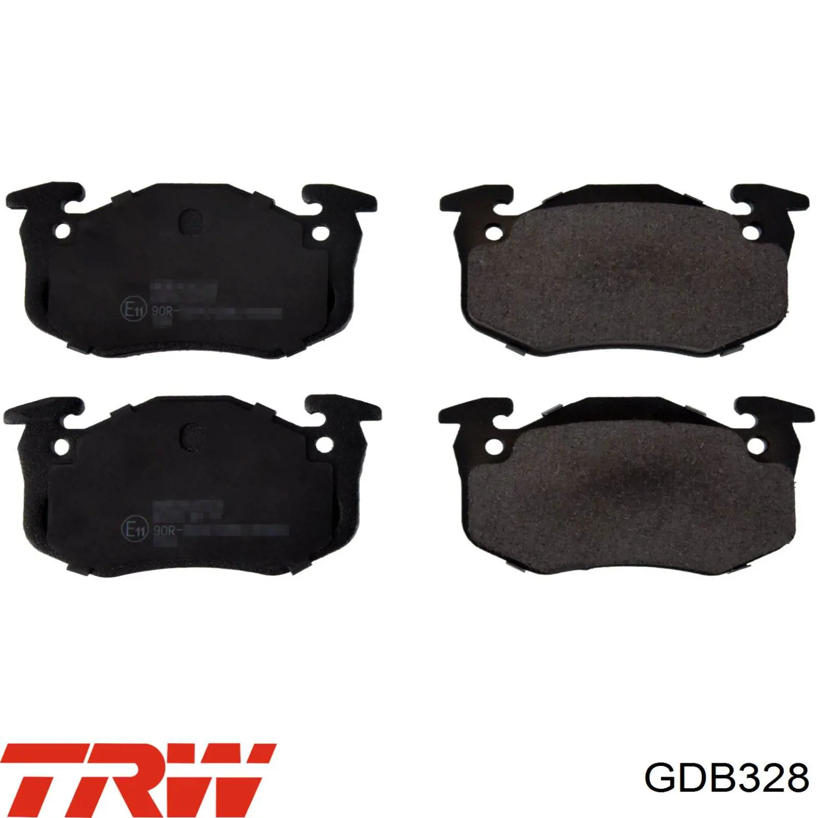 Передние тормозные колодки GDB328 TRW