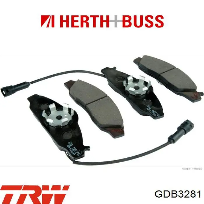 Колодки TRW GDB3281 цена, от 30.42 USD