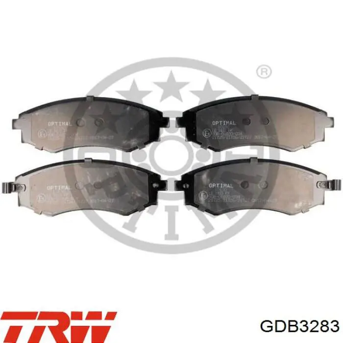 Колодки TRW GDB3283 цена, от 16.16 USD