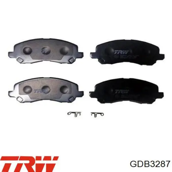 Тормозные колодки TRW GDB3287