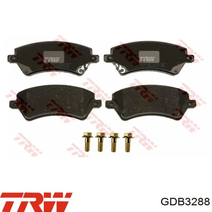 Тормозные колодки TRW GDB3288