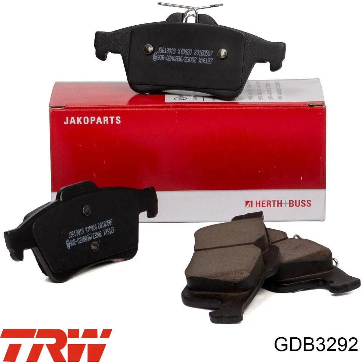 Купить GDB3292 TRW Колодки тормозные задние, дисковые