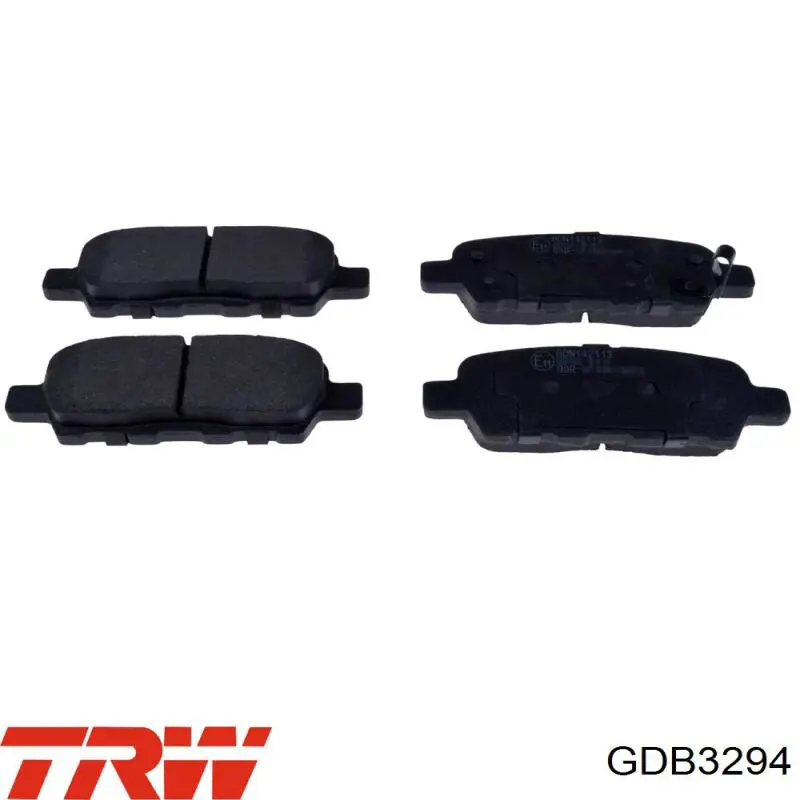 Колодки дисковые  TRW GDB3294 цена, от 21.09 USD