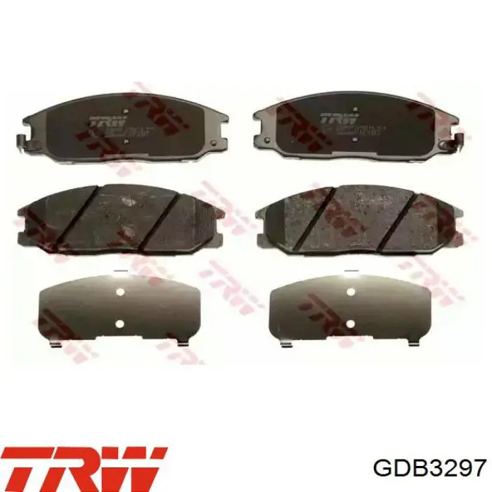Колодки TRW GDB3297 цена, от 36.63 USD