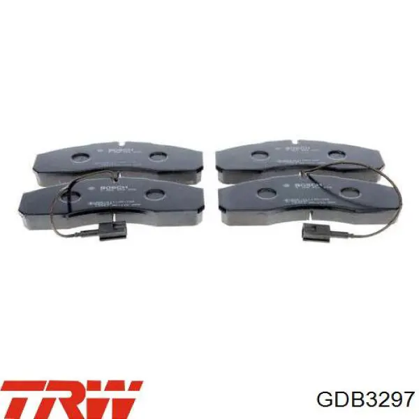 Купить GDB3297 TRW Колодки тормозные