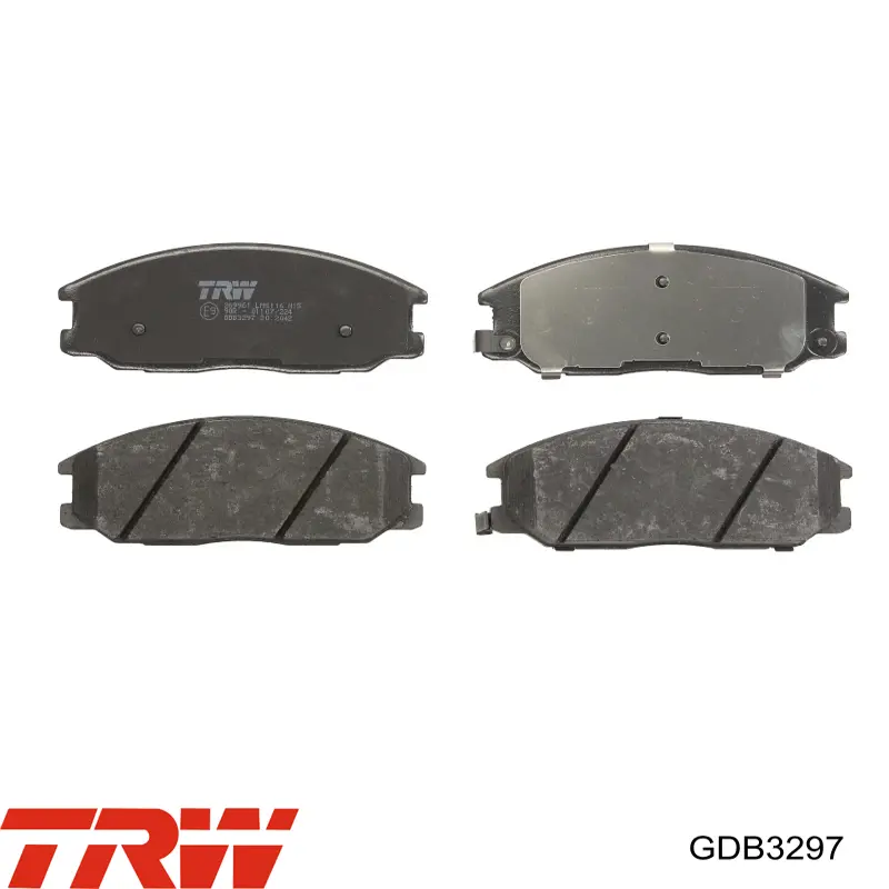 Передние тормозные колодки GDB3297 TRW