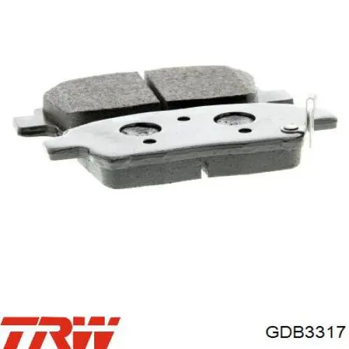 Тормозные колодки TRW GDB3317