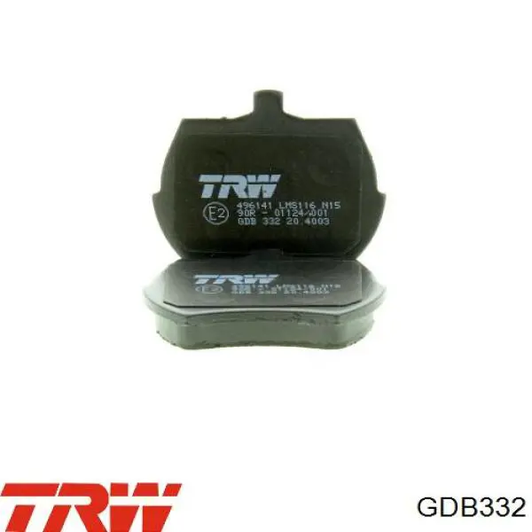GDB332 Lucas Колодки передние