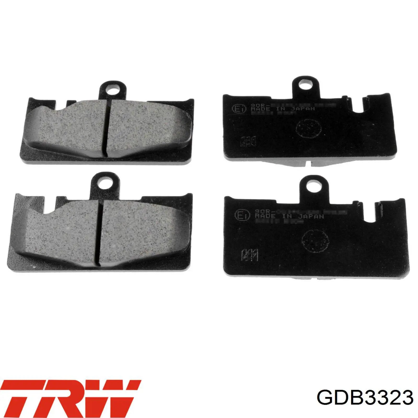Колодки дисковые  TRW GDB3323 цена, от 27.96 USD
